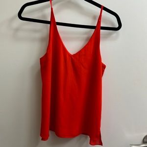 TopShop size 4 red shirt